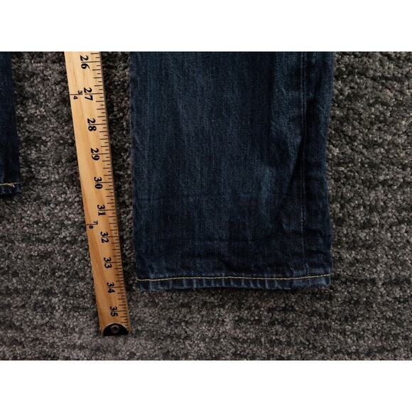 Abercrombie & Fitch Jeans Mens 34x34 Blue The A&F Skinny 100% Cotton Preppy - Picture 9 of 13